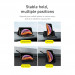 Baseus Folding Bracket Antiskid Pad - сгъваема лепяща се силиконова поставка за табло и гладки повърхности за мобилни телефони (прозрачен) 6