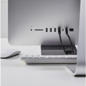 LMP Attach Hub - мултифункционален хъб за свързване на допълнителна периферия за iMac с USB-C (сребрист) 6
