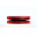 Hyper Pearl Make-Up Mirror And Power Bank 3000mAh - джобна външна батерия с огледало и LED светлина (червен) 3