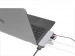 HyperDrive Solo 7-in-1 USB-C Hub - мултифункционален хъб за свързване на допълнителна периферия за MacBook Pro и компютри с USB-C (сребрист) 7