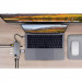 HyperDrive Slim 8-in-1 USB-C Hub - мултифункционален хъб за свързване на допълнителна периферия за MacBook Pro и устройства с USB-C (тъмносив) 3