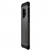 Spigen Tough Armor Case - хибриден кейс с най-висока степен на защита за Samsung Galaxy S9 (тъмносив) 4