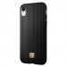 Spigen La Manon Classy Case - дизайнерски силиконов (TPU) калъф за iPhone XR (черен)  3