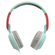 Vespa Acquamarina Pop Headphones - слушалки с микрофон за мобилни устройства с 3.5 мм стерео-жак (светлозелен) 1