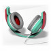 Vespa Acquamarina Pop Headphones - слушалки с микрофон за мобилни устройства с 3.5 мм стерео-жак (светлозелен) 6