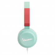 Vespa Acquamarina Pop Headphones for mobile devices with 3.5 audio jack (light green) 3