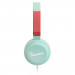 Vespa Acquamarina Pop Headphones - слушалки с микрофон за мобилни устройства с 3.5 мм стерео-жак (светлозелен) 4