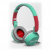 Vespa Acquamarina Pop Headphones - слушалки с микрофон за мобилни устройства с 3.5 мм стерео-жак (светлозелен) 3