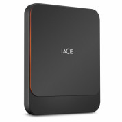 LaCie 2TB Portable SSD USB 3.1 + USB-C 3.1 - преносим външен SSD диск (черен)