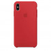 Apple Silicone Case - оригинален силиконов кейс за iPhone XS (червен) 1