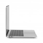 Moshi iGlaze Case - матиран предпазен кейс за MacBook Air 13 (2018-2020), MacBook Air 13 M1 (2020) (прозрачен-мат) 1