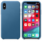 SDesign Leather Original Case for iPhone XS Max (blue) 3