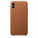 SDesign Leather Original Case - качествен кожен (естествена кожа) кейс за iPhone XS Max (кафяв) 1