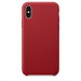 SDesign Leather Original Case - качествен кожен (естествена кожа) кейс за iPhone XS Max (червен) 1