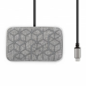 Moshi Symbus Q Compact USB-C Dock With Wireless Charging - Nordic Gray