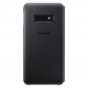 Samsung LED View Cover EF-NG970PB - оригинален калъф през който виждате информация от дисплея за Samsung Galaxy S10E (черен) 1