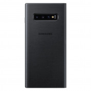 Samsung LED View Cover EF-NG975PB - оригинален калъф, през който виждате информация от дисплея за Samsung Galaxy S10 Plus (черен) 1