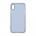 Incase Protective Guard Cover - удароустойчив силиконов калъф за iPhone XS, iPhone X (син) 8