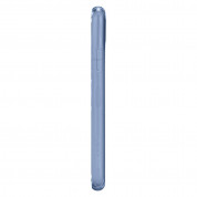 Incase Protective Guard Cover - удароустойчив силиконов калъф за iPhone XS, iPhone X (син) 6