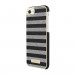 Kate Spade Wrap Glitter Stripe Case - удароустойчив хибриден кейс за iPhone SE (2022), iPhone SE (2020), iPhone 8, iPhone 7 (черен) 2