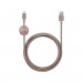 Native Union Anchor Cable Lightning - здрав плетен кабел за устройства с Lightning порт (кафяв) (2 метра) 1