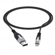 Griffin Survivor microUSB to USB Cable - изключително здрав USB кабел за устройства с microUSB порт (120 см)