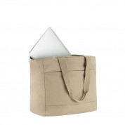 Incase City Market Tote - елегантна чанта за MacBook Pro 15 и лаптопи до 15 инча (бежов) 3