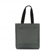 Incase City General Tote - елегантна чанта за MacBook Pro 13 и лаптопи до 13 инча (тъмносив)