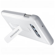 Samsung Protective Stand Cover EF-RG970CW - оригинален хибриден кейс за Samsung Galaxy S10E (бял) 3
