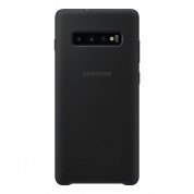 Samsung Silicone Cover Case EF-PG975TB  for Samsung Galaxy S10 Plus (black)