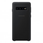 Samsung Silicone Cover Case EF-PG973TB - оригинален силиконов кейс за Samsung Galaxy S10 (черен)