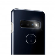 Samsung LED Cover EF-KG973CB - оригинален заден кейс, през който виждате информация от Samsung Galaxy S10 (черен) 6