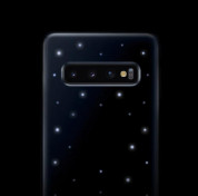 Samsung LED Cover EF-KG973CB - оригинален заден кейс, през който виждате информация от Samsung Galaxy S10 (черен) 8