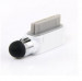 Mini Stylus Pen - тъч писалка и тапа прах за iPhone, iPad, iPod (бял) 2