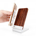 Seenda Qi Wireless Charging Wood Stand with LED Light - качествена дървена поставка (пад) за безжично захранване за QI съвместими устройства 3
