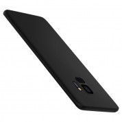 Spigen AirSkin Case - качествен ултратънък (0.36мм) кейс за Samsung Galaxy S9 (черен) 3