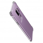 Spigen Rugged Crystal - термополиуретанов кейс с най-висока степен на защита за Samsung Galaxy S9 Plus (прозрачен) 4