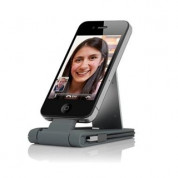Belkin Mini Dock Portable Video Stand - сгъваема док станция и поставка за iPhone 1