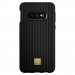 Spigen La Manon Classy Case - дизайнерски силиконов (TPU) калъф за Samsung Galaxy S10E (черен)  2