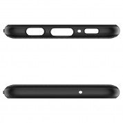 Spigen Liquid Air Case - силиконов (TPU) калъф с висока степен на защита за Samsung Galaxy S10E (черен-мат)  7