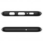 Spigen Liquid Air Case - силиконов (TPU) калъф с висока степен на защита за Samsung Galaxy S10 Plus (черен-мат)  5