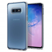 Spigen Liquid Crystal Case - тънък качествен силиконов (TPU) калъф за Samsung Galaxy S10E (прозрачен)  6