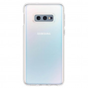 Spigen Liquid Crystal Case - тънък качествен силиконов (TPU) калъф за Samsung Galaxy S10E (прозрачен)  9