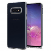 Spigen Liquid Crystal Case - тънък качествен силиконов (TPU) калъф за Samsung Galaxy S10E (прозрачен)  10
