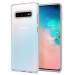 Spigen Liquid Crystal Case - тънък качествен силиконов (TPU) калъф за Samsung Galaxy S10 Plus (прозрачен)  11