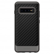 Spigen Neo Hybrid Case - хибриден кейс с висока степен на защита за Samsung Galaxy S10 (тъмносив) 1