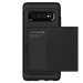 Spigen Slim Armor CS Case - хибриден кейс с отделение за кр. карти и най-висока степен на защита за Samsung Galaxy S10 (черен) 3