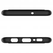 Spigen Thin Fit Case - качествен тънък матиран кейс за Samsung Galaxy S10 (черен) 5