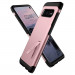 Spigen Tough Armor Case - хибриден кейс с най-висока степен на защита за Samsung Galaxy S10 (розово злато) 3