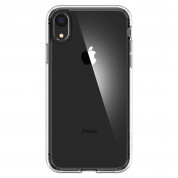 Spigen Ultra Hybrid Case - хибриден кейс с висока степен на защита за iPhone XR (прозрачен) 7